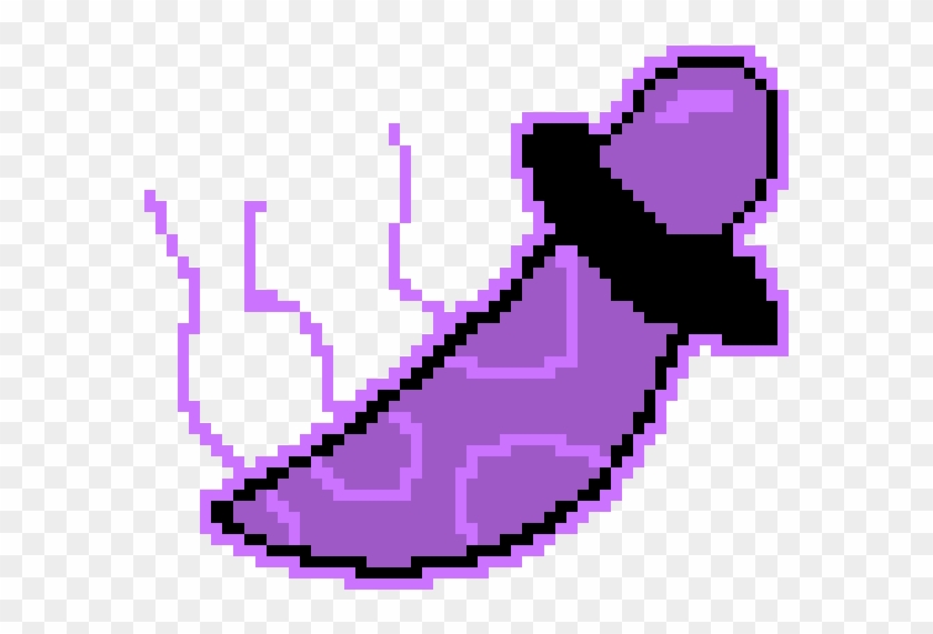 Void Knife - Mouse Cursor Pixel Art Clipart