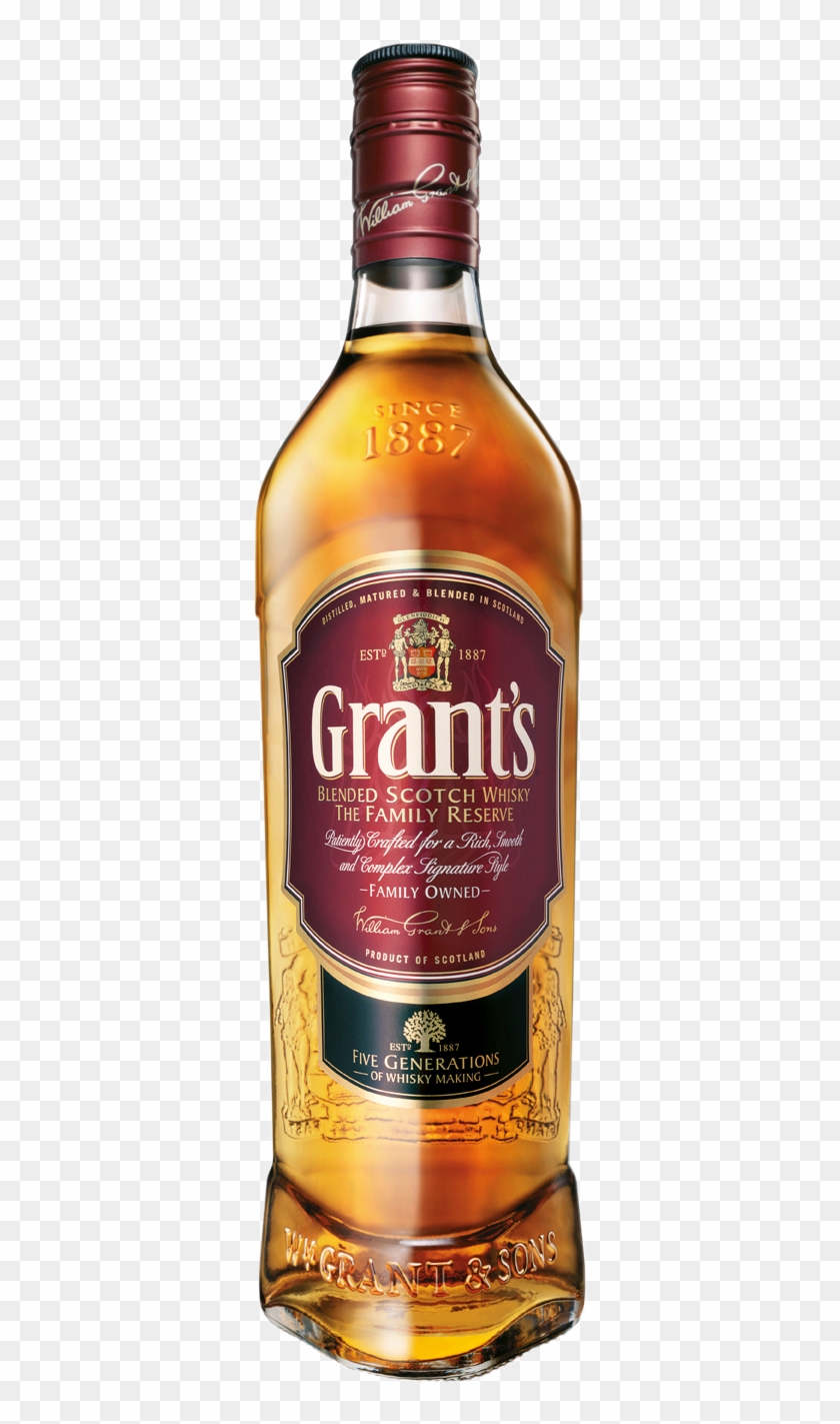Five Generations Later And Still Producing World Class - Grants Blended Scotch Whisky Clipart