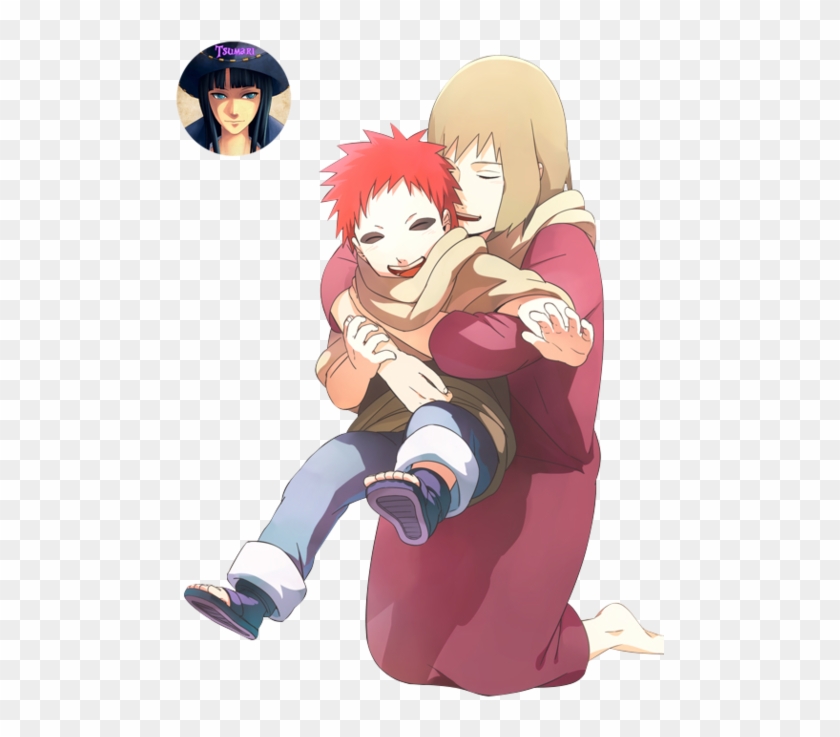 Render Gaara Karura Naruto Enfant Calin Mere Famille - Naruto Karura Clipart #1624160