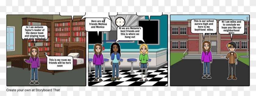 My Neighborhood - Cartoon Clipart #1624436