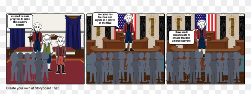 Thomas Jefferson - Cartoon Clipart #1624998