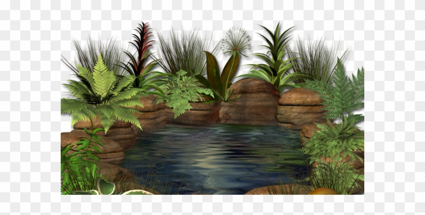 Enfeites Nature Png - Пруд Пнг Clipart #1625914