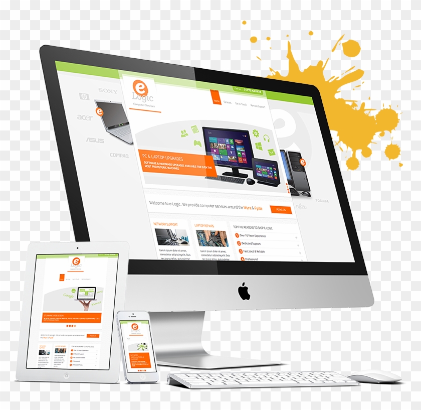 Responsive Webdesign - Web Design Clipart