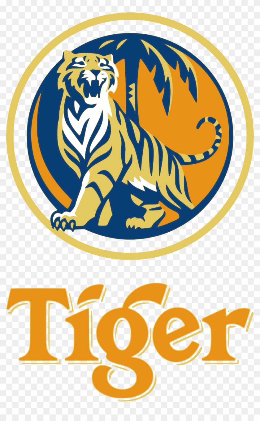 Tiger Full Colour - Tiger Beer Logo Png Clipart #1626392