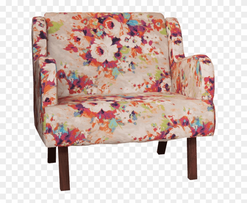 Floral Dale Chair - Sleeper Chair Clipart #1626942