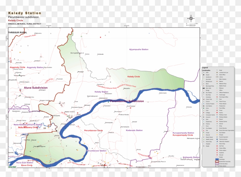 The Kalady Police Station Was Formed And Opened In - Kalady Panchayat Clipart