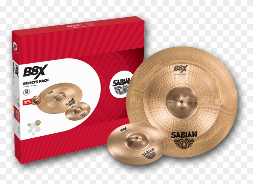 Sabian B8x Effects Pack - Sabian B8x 2 Pack Clipart