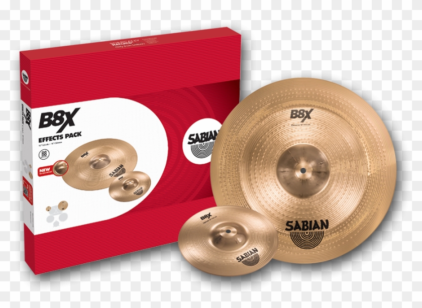 Sabian B8x Effects Pack - Sabian B8x 2 Pack Clipart #1627208