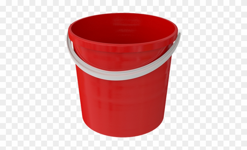 Bucket Cleaning Wash Capacity Pen Plastic Red - Wrist Pain Clipart #1627849