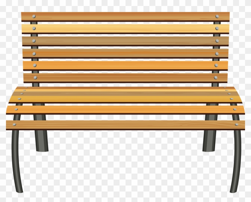 Park Bence Clipart Chair - Clipart Garden Bench - Png Download