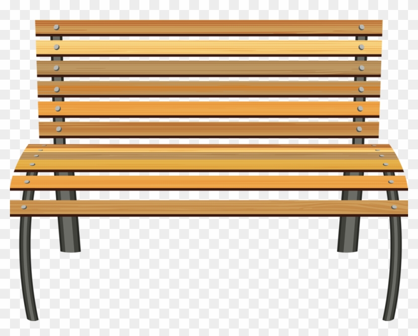 Park Bence Clipart Chair - Clipart Garden Bench - Png Download #1628102