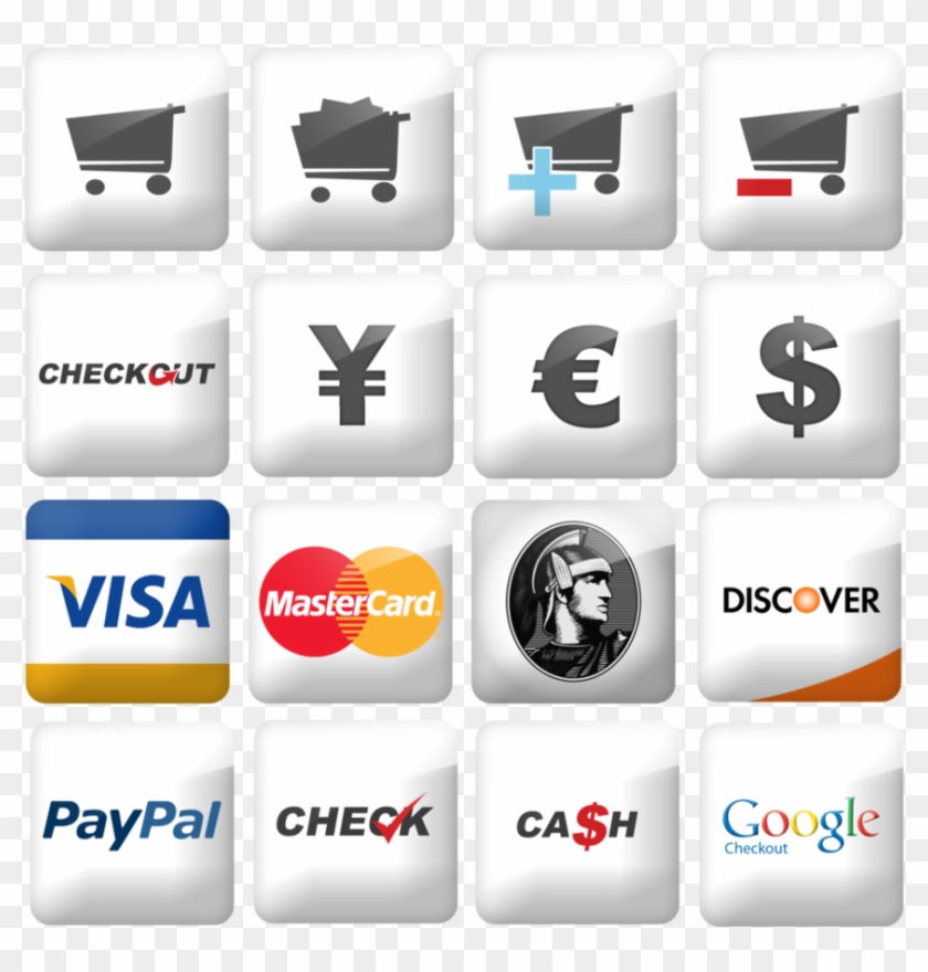 E-commerce Icons Free - American Express Clipart #1628364