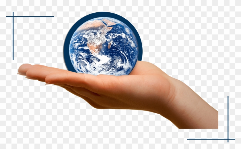 The Council Caters To The Complete Telecom Ecosystem - Hand Holding Planet Earth Clipart #1628445