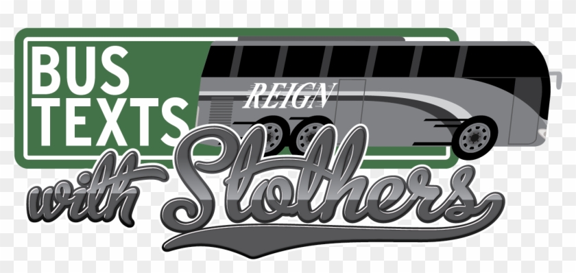 Bus Texts With Stothers - Calligraphy Clipart