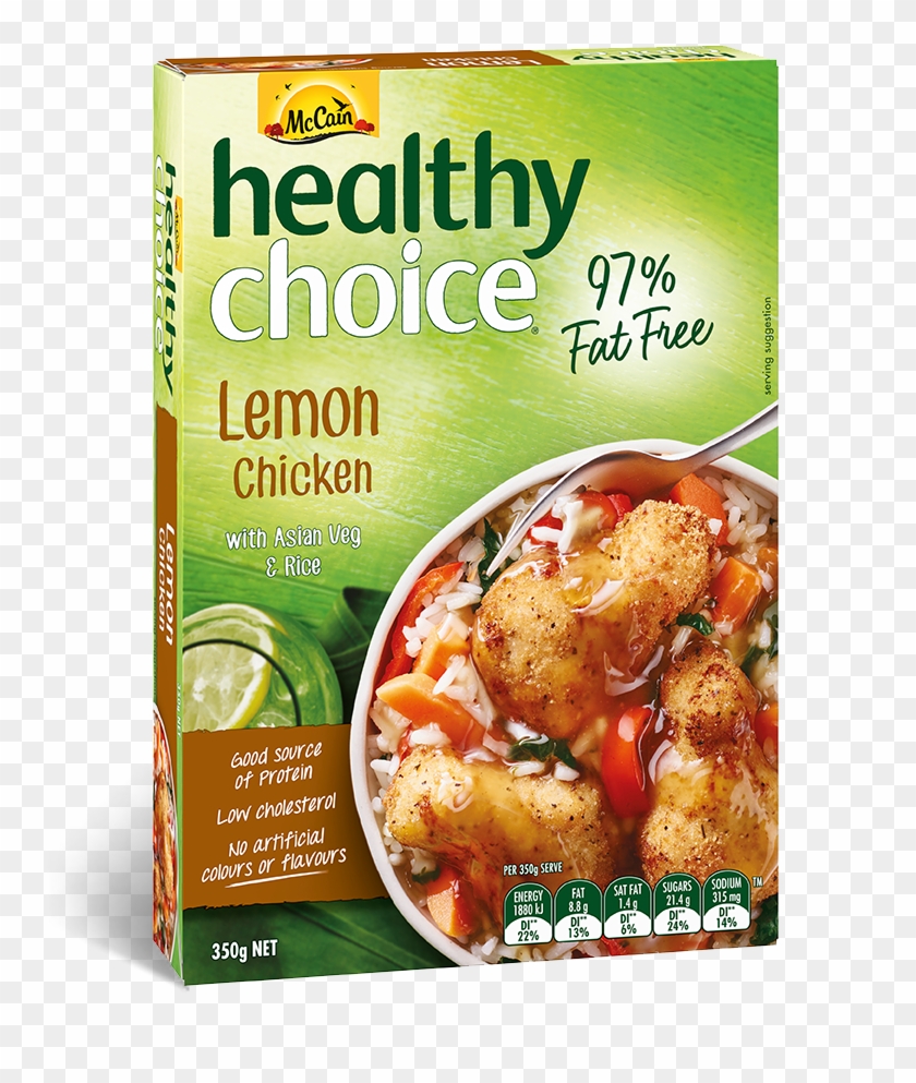 Healthy Choice Lemon Chicken Clipart #1628932