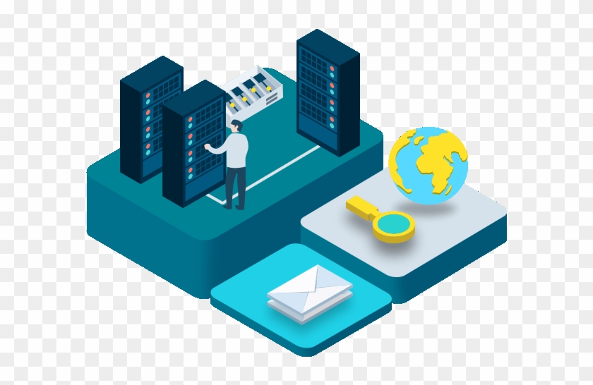 Business Web Hosting - Web Hosting Clipart #1628971