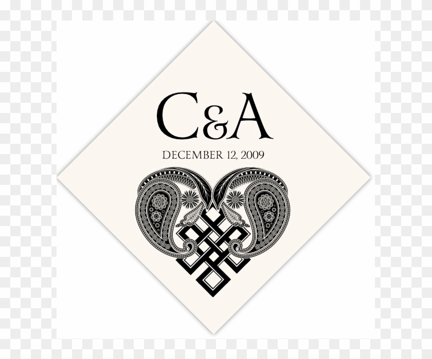 Endless Heart Favor Tags - Sign Clipart #1629080