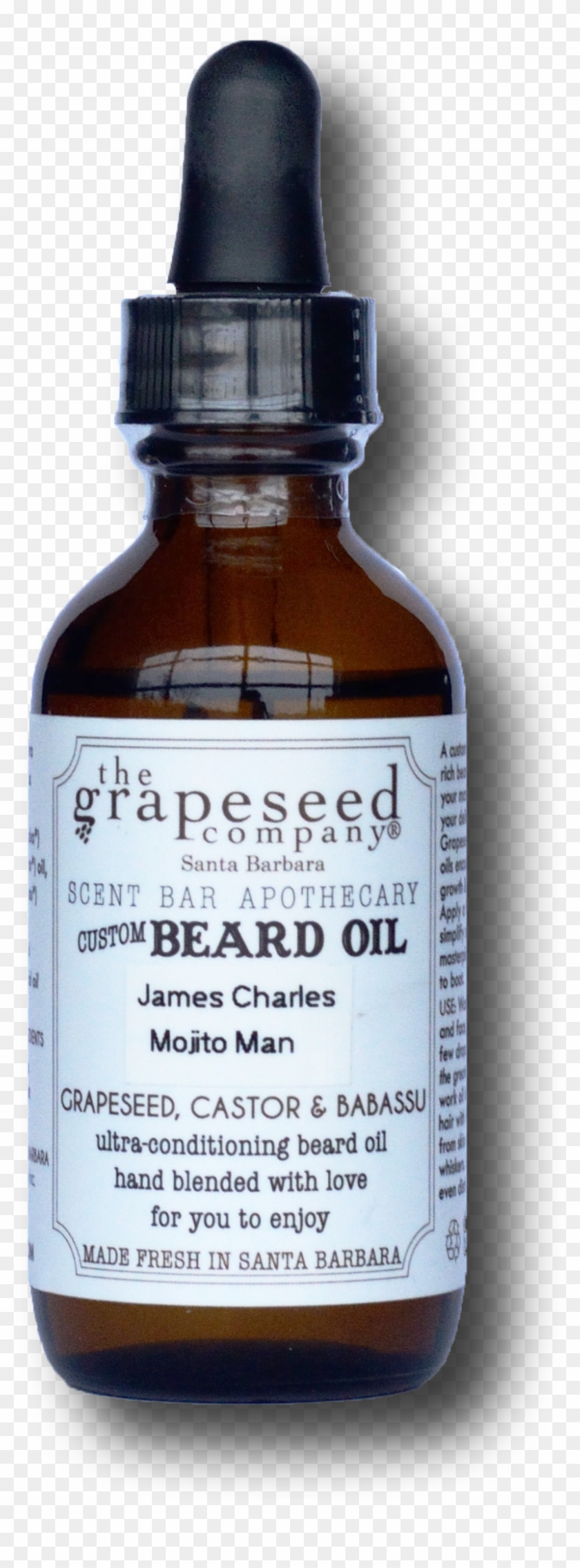 Beard Oil - Cosmetics Clipart #1629083