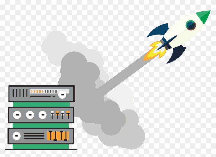 Secure Site Server - Hosting Cartoon Clipart