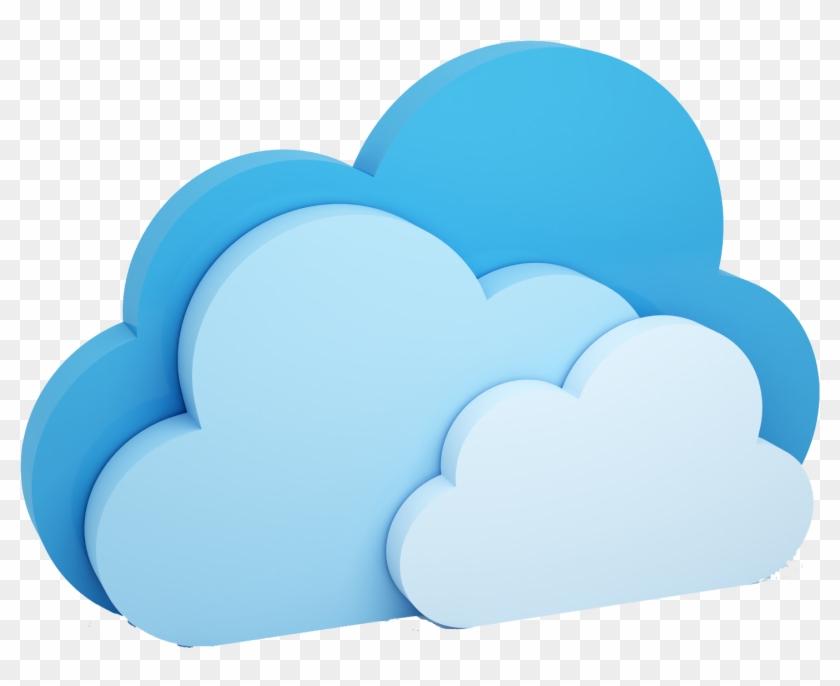 Ssd Hosting, The Abbreviation Of Solid State Drive - Modern Cloud Clipart