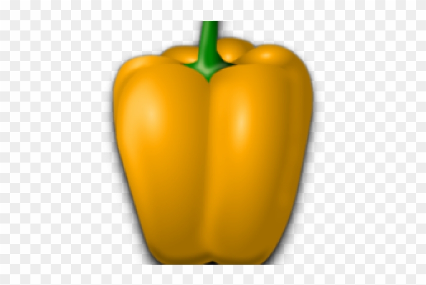 Capsicum Clipart Shimla Mirch - Yellow Pepper - Png Download