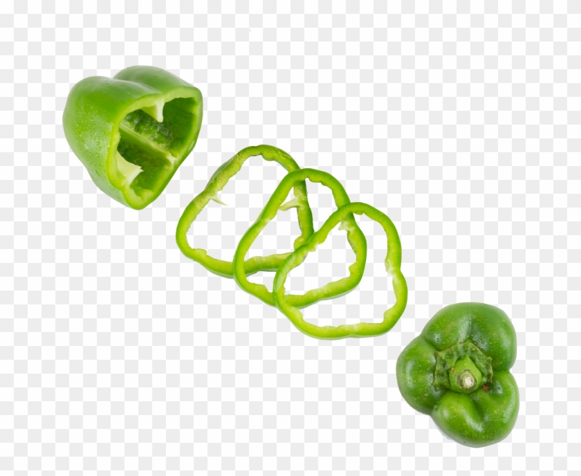 Green Pepper - Green Bell Pepper Clipart