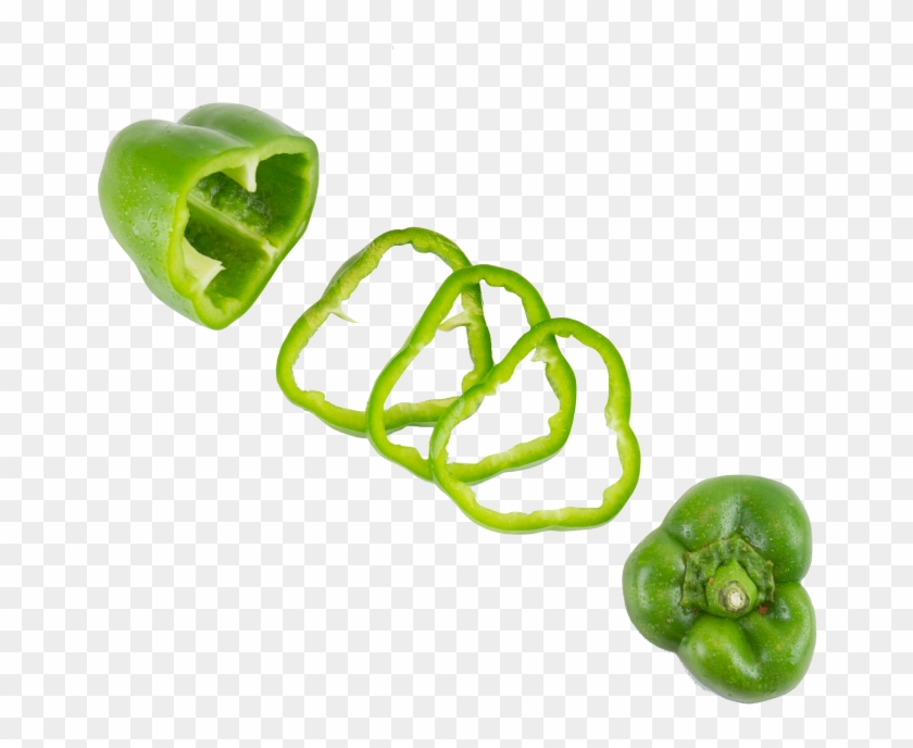 Green Pepper - Green Bell Pepper Clipart #1629787