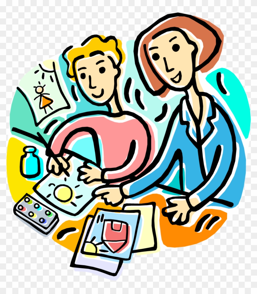 Art Teacher Clip Art - Png Download