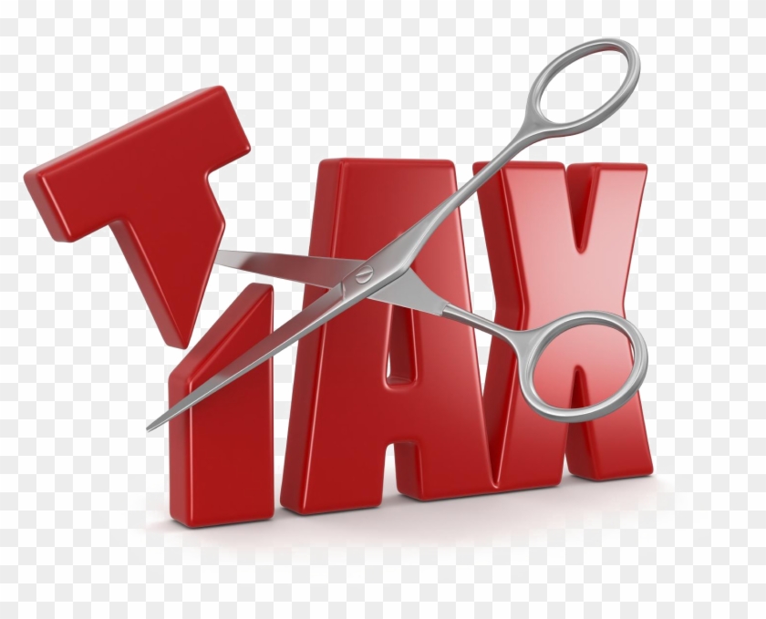 Tax Png Hd - Tax Cut Clipart #1631154