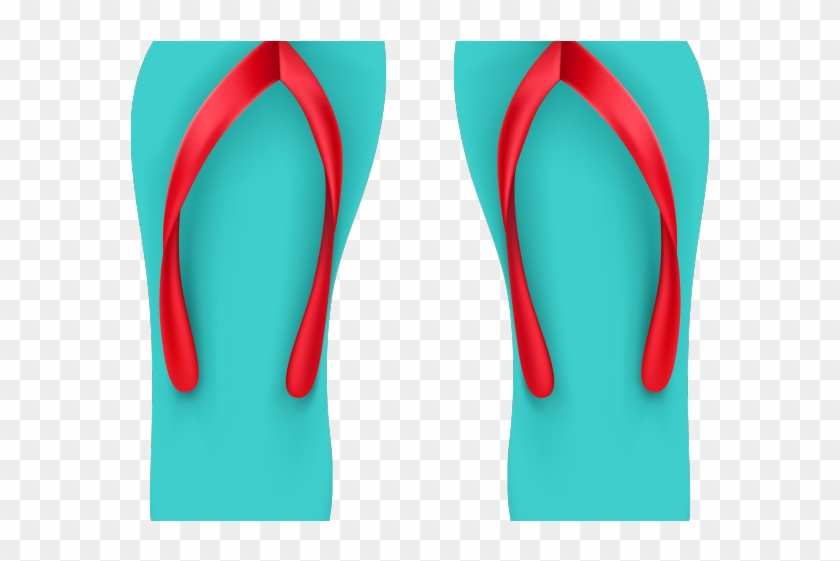 Men Shoes Clipart Chappal - Flip-flops - Png Download