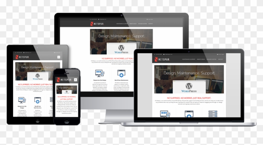 Connecting With Your Audience - Responsive Design Mockup Png Clipart