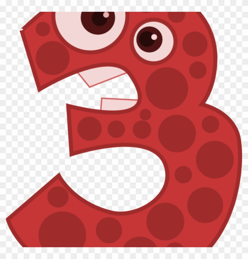 2 Clipart Free Clipart Number Animals 2 Kablam Clip - Clipart Number 3 - Png Download