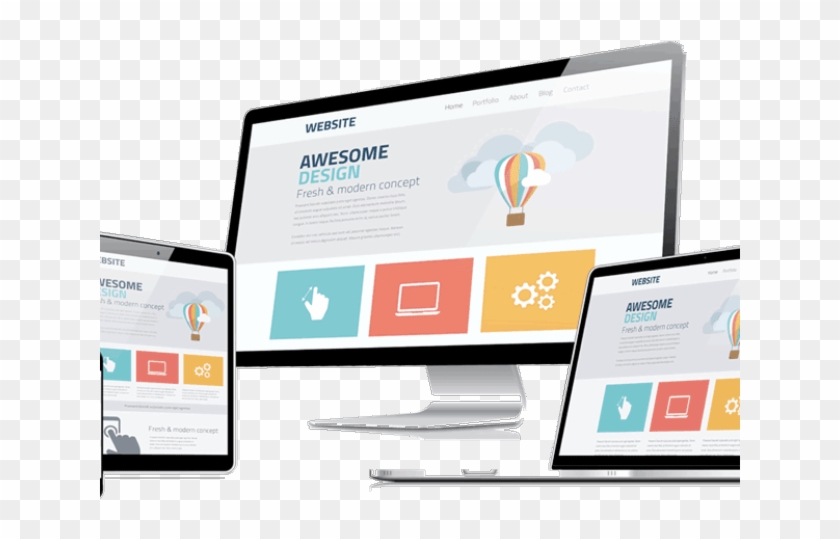 Responsive Web Design Clipart Design Png - Создание Интернет Магазина Transparent Png