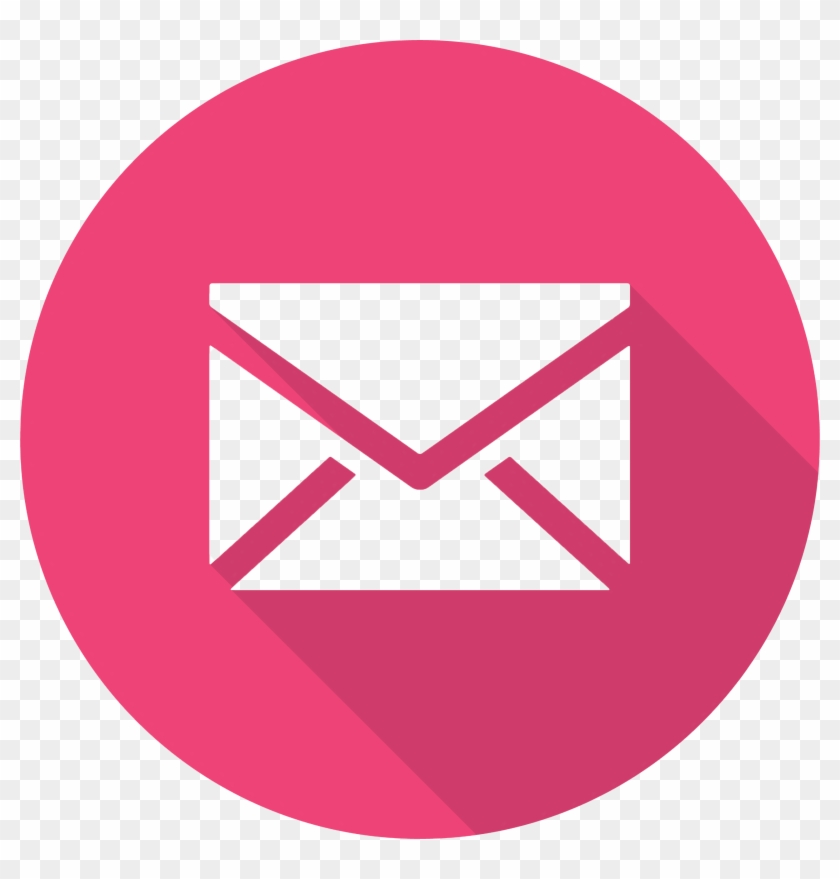 Mail Icon Png Pink Clipart