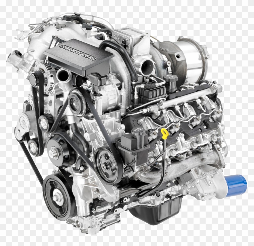 Engine - Motors - 2017 Duramax Engine Clipart