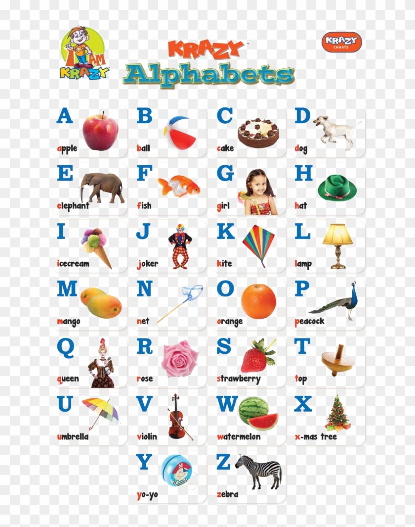 A To Z Alphabets Free Png Image - Character Clipart #1632084