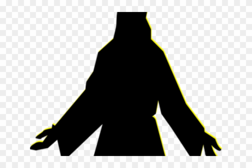Gods Clipart Silhouette - Jesus Christ Silhouette Png Transparent Png