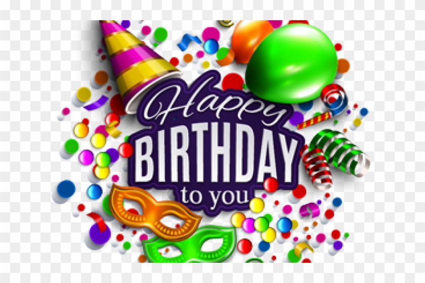 3d Clipart Happy Birthday - Happy Birthday To You Png Transparent Png #1632431