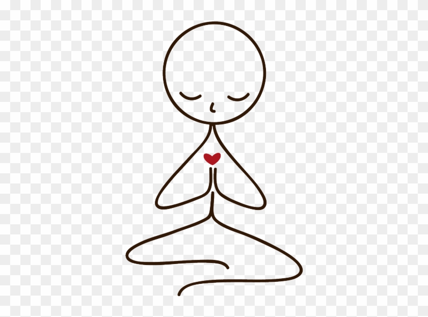 Mais Pilates, Yoga Cartoon, Reiki, Namaste, Meditation - Meditation Doodle Clipart