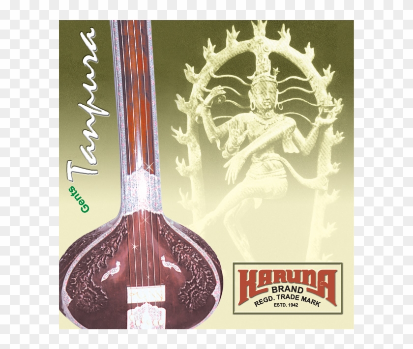 Gents Tanpura Four Strings - Tanpura Clipart