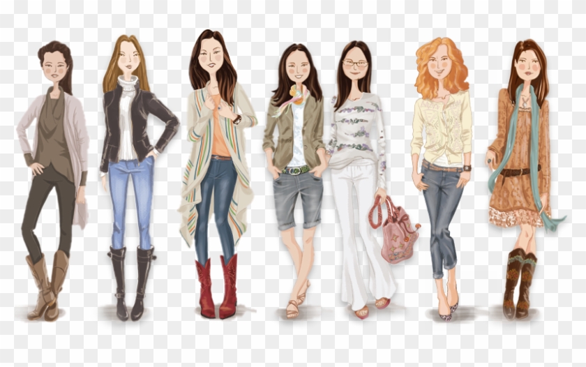 Welcome To Tempeh Girls - Girl Clipart