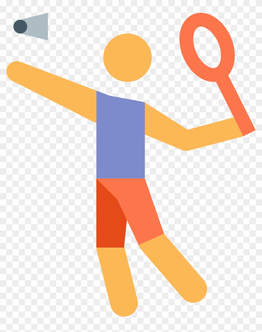 Badminton Clipart Pink - Badminton Png Icon Transparent Png