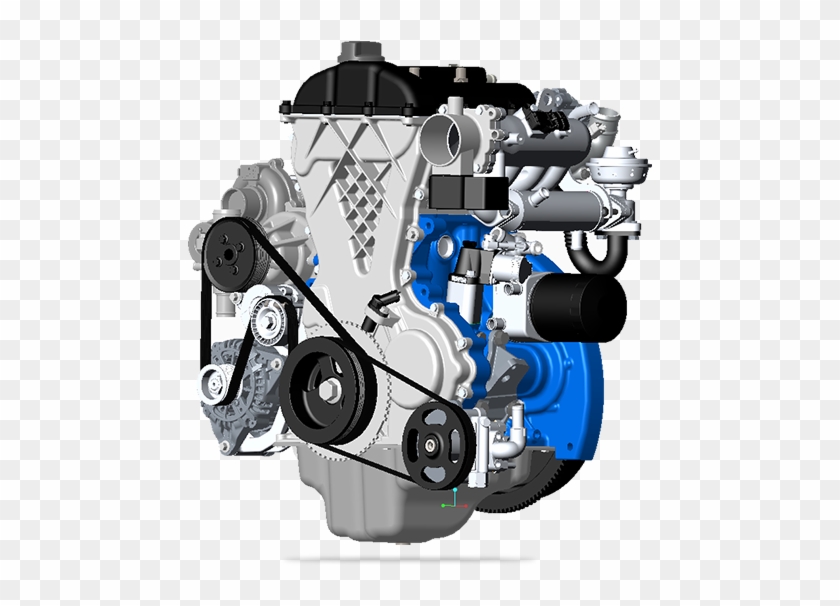 2 Cylinder Leap Engine - Military Robot Clipart