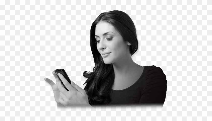 Read More - Woman With Iphone Clipart #1633307