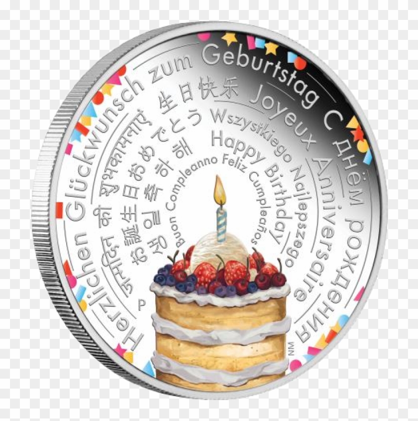 Happy Birthday Coin Clipart