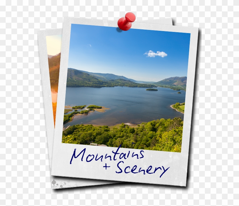 Mountains & Scenery Polaroid - Tarn Clipart #1633819