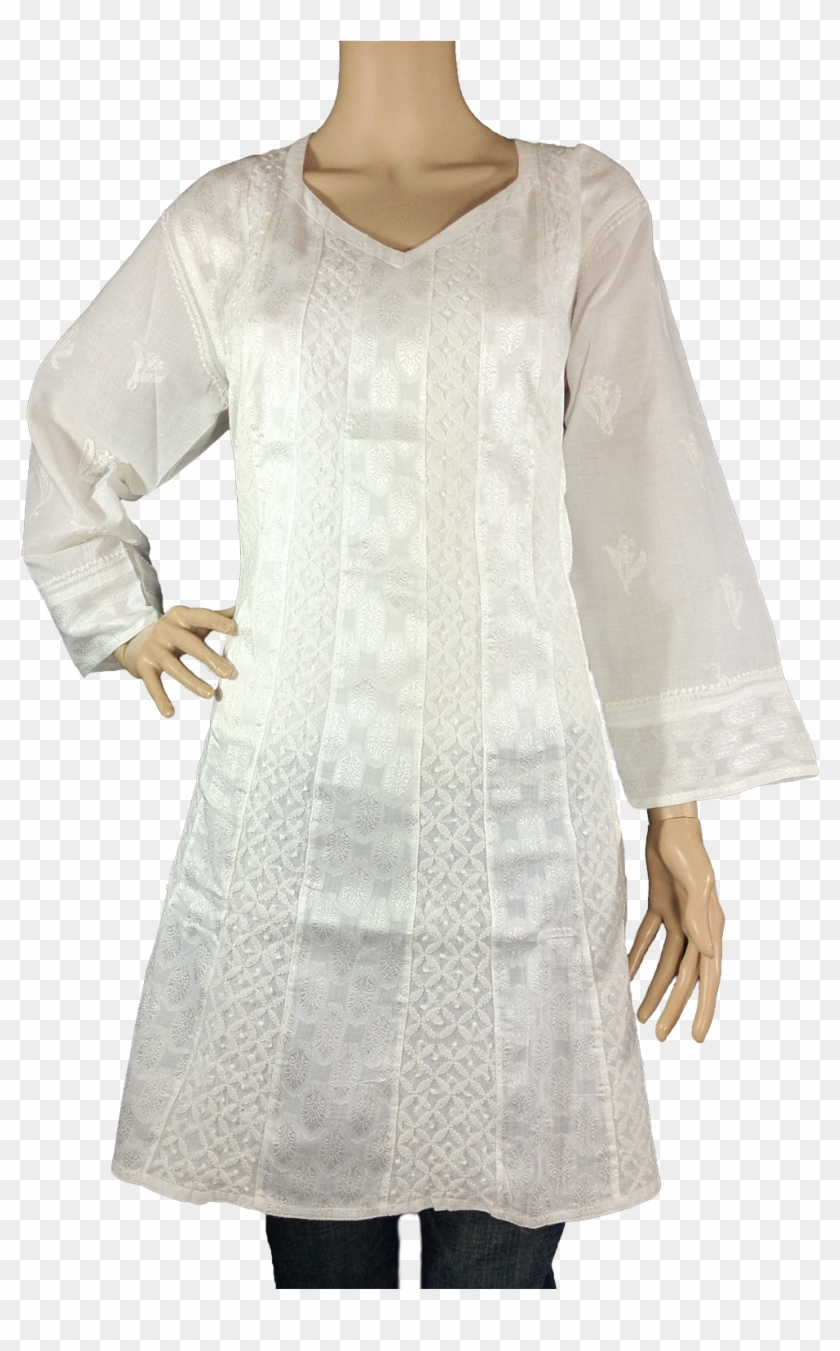 Http - //www - Chikirpolo - Kurti Fanctnwht003234 Front Clipart #1633902