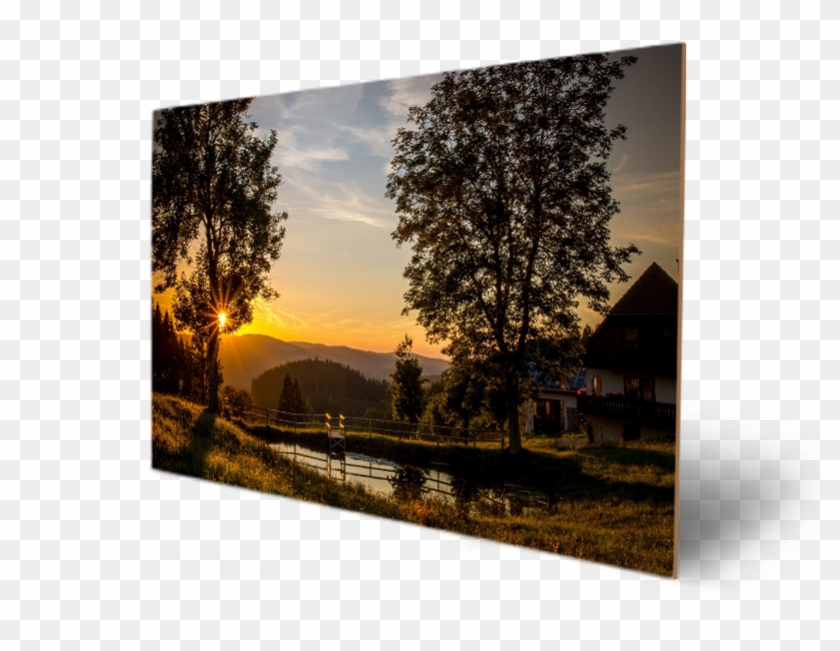 Mountain Sunset Scenery - Sunset Clipart #1633909