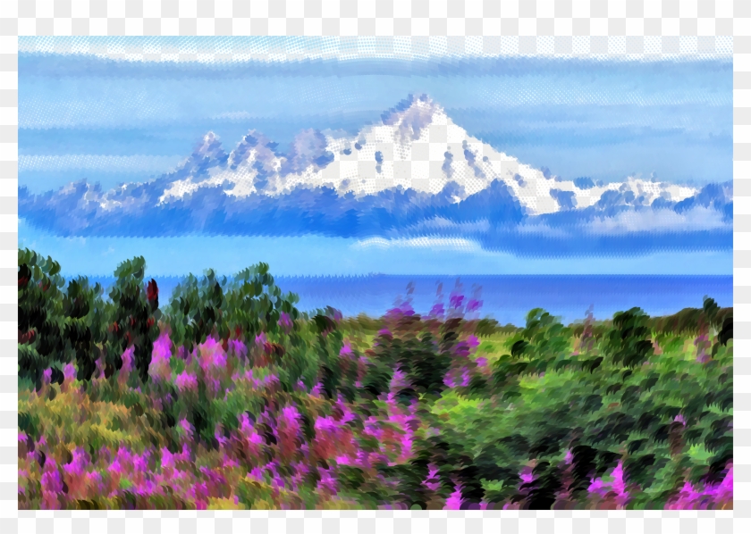 This Free Icons Png Design Of Surreal Alaskan Wilderness Clipart #1633994