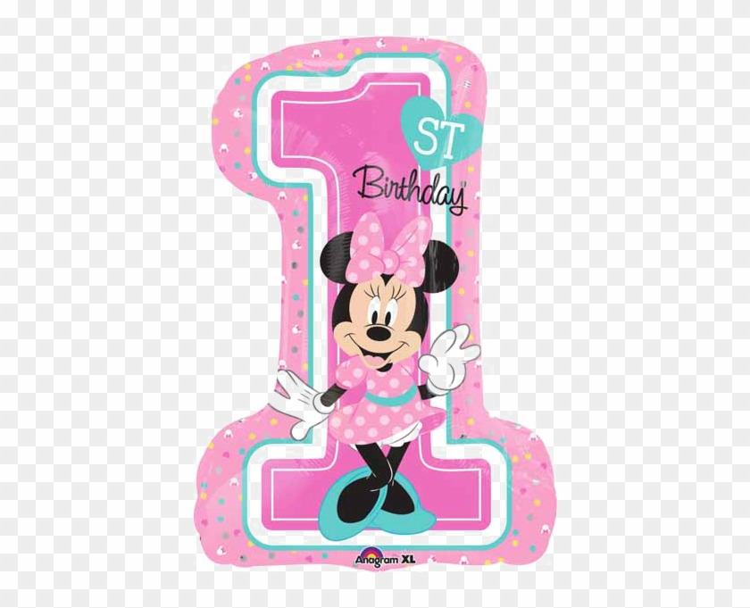 1st Birthday Png Pic - 1st Birthday Minnie Mouse Clipart #1634097